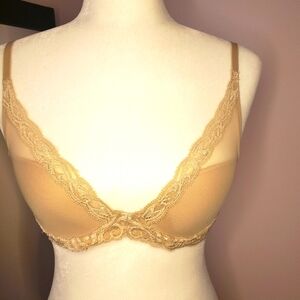 Beige Natori Feather Bra 30D